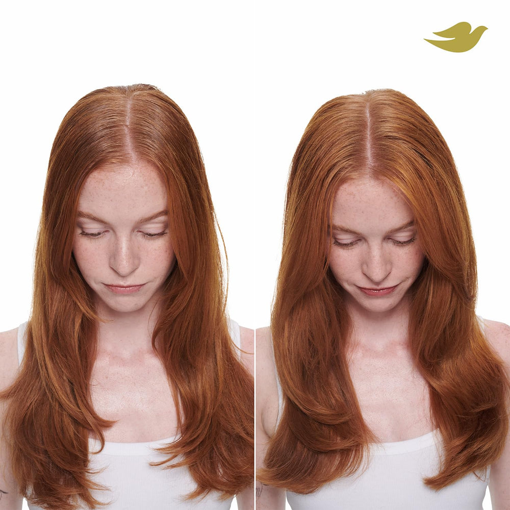 Dove lifestyle image of woman with fuller, styled hair