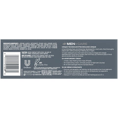 Dove Men+Care soap bar close-up texture showing smooth moisturizing surface