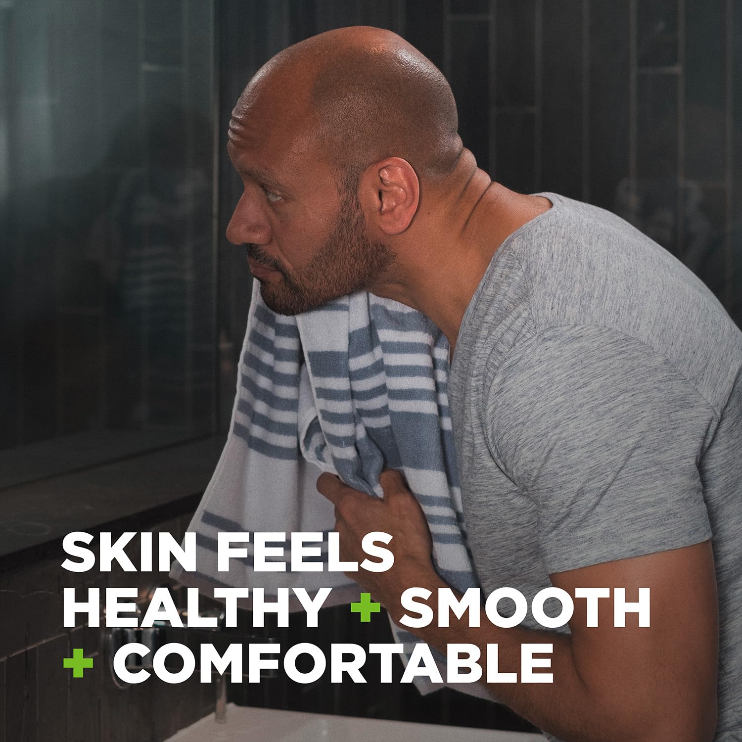 Dove Men+Care bar producing a rich lather that cleans and hydrates