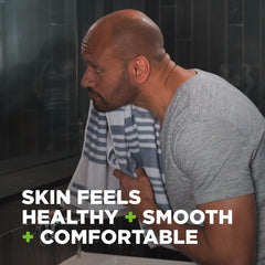 Dove Men+Care bar producing a rich lather that cleans and hydrates