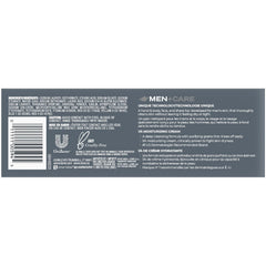 Dove Men+Care close-up texture showing exfoliating particles and gentle scrub