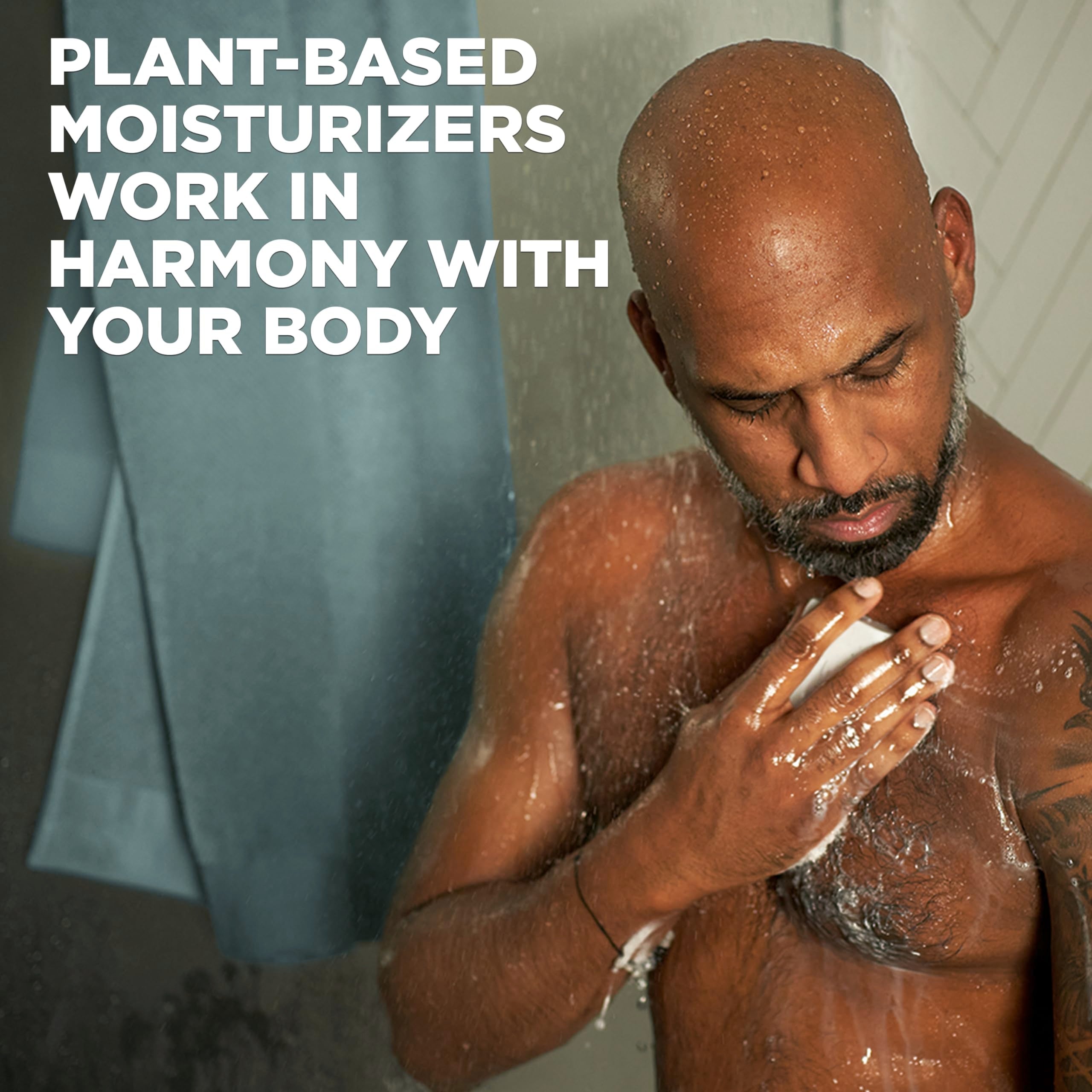 DOVE MEN + CARE eucalyptus and cedar oil ingredients for refreshing scent