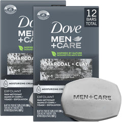Dove Men+Care front packaging showing multipack and convenience