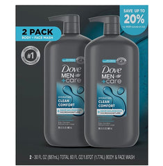 Dove Men+Care pump closeup emphasizing easy dispensing and reduced waste