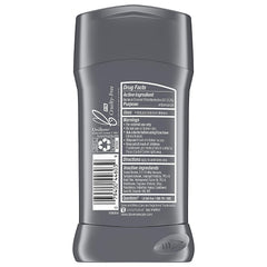 Close-up of Dove Men+Care stick being applied underarm, smooth coverage and comfort
