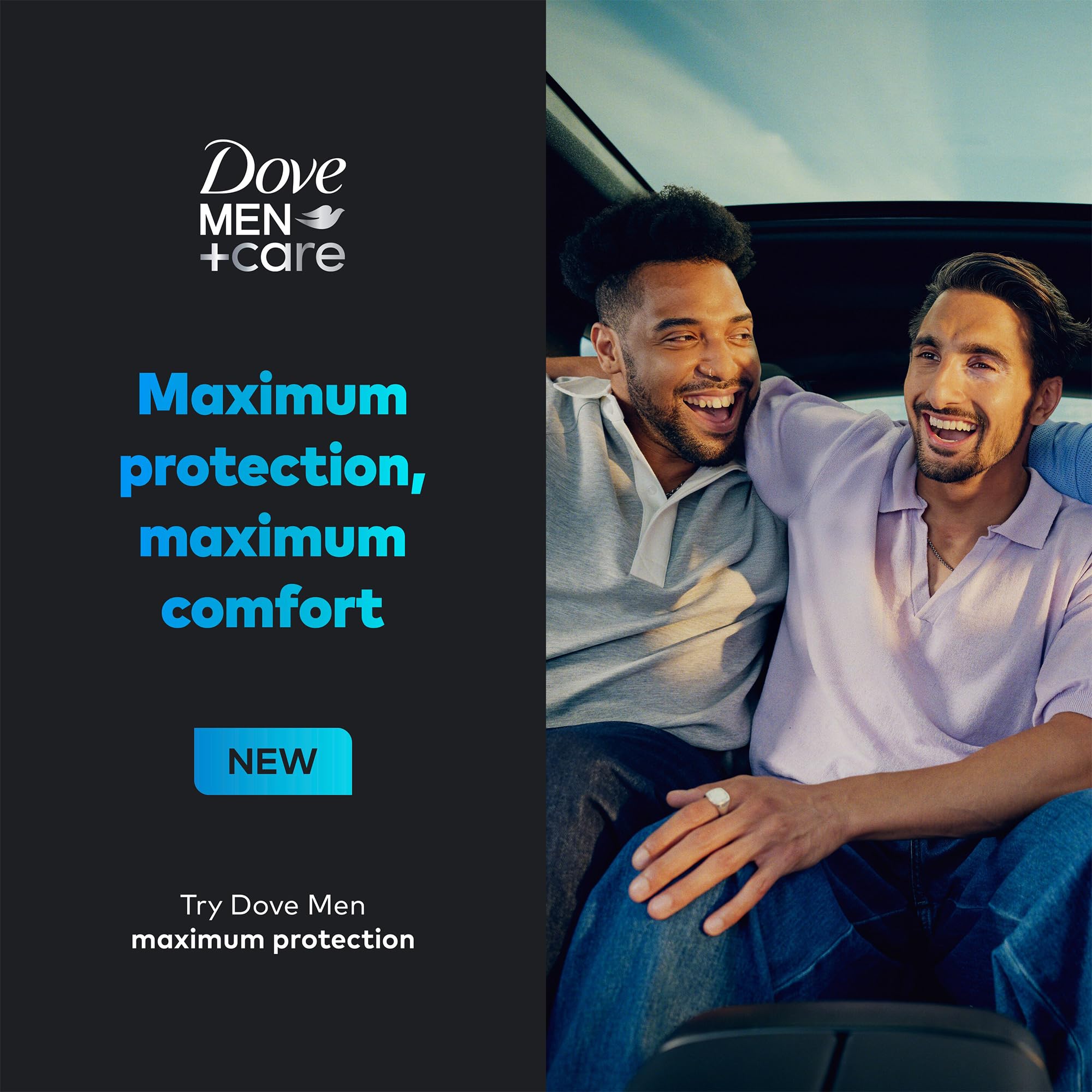 Dove Men+Care stick inside gym bag for on-the-go sweat protection benefit