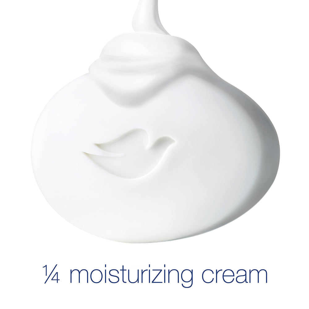 Dove 14-bar pack size comparison illustrating value and supply convenience