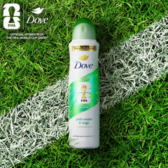 Dove gel texture on palm showing creamy lather and skin hydration