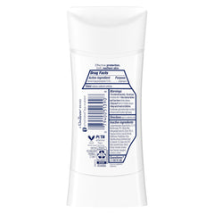 Dove antiperspirant stick open showing applicator and ease of use