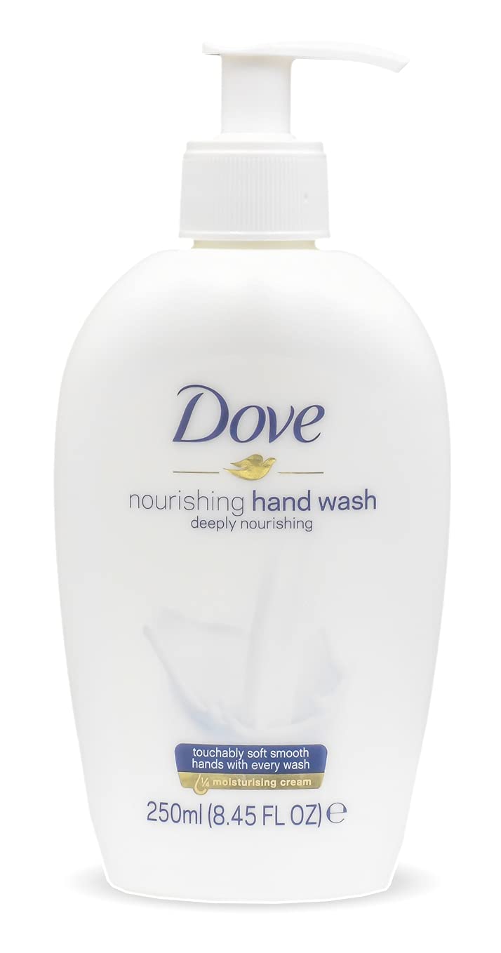 Dove Shea Butter & Warm Vanilla label view showing fragrance and care