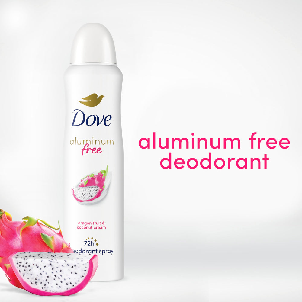 Dove mist textured spray over underarm demonstrating quick-drying comfort