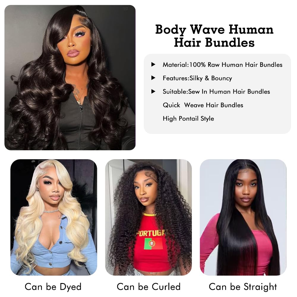 Dowstalgirl three bundle length comparison showing 16, 18, 20 inch scale for styling planning