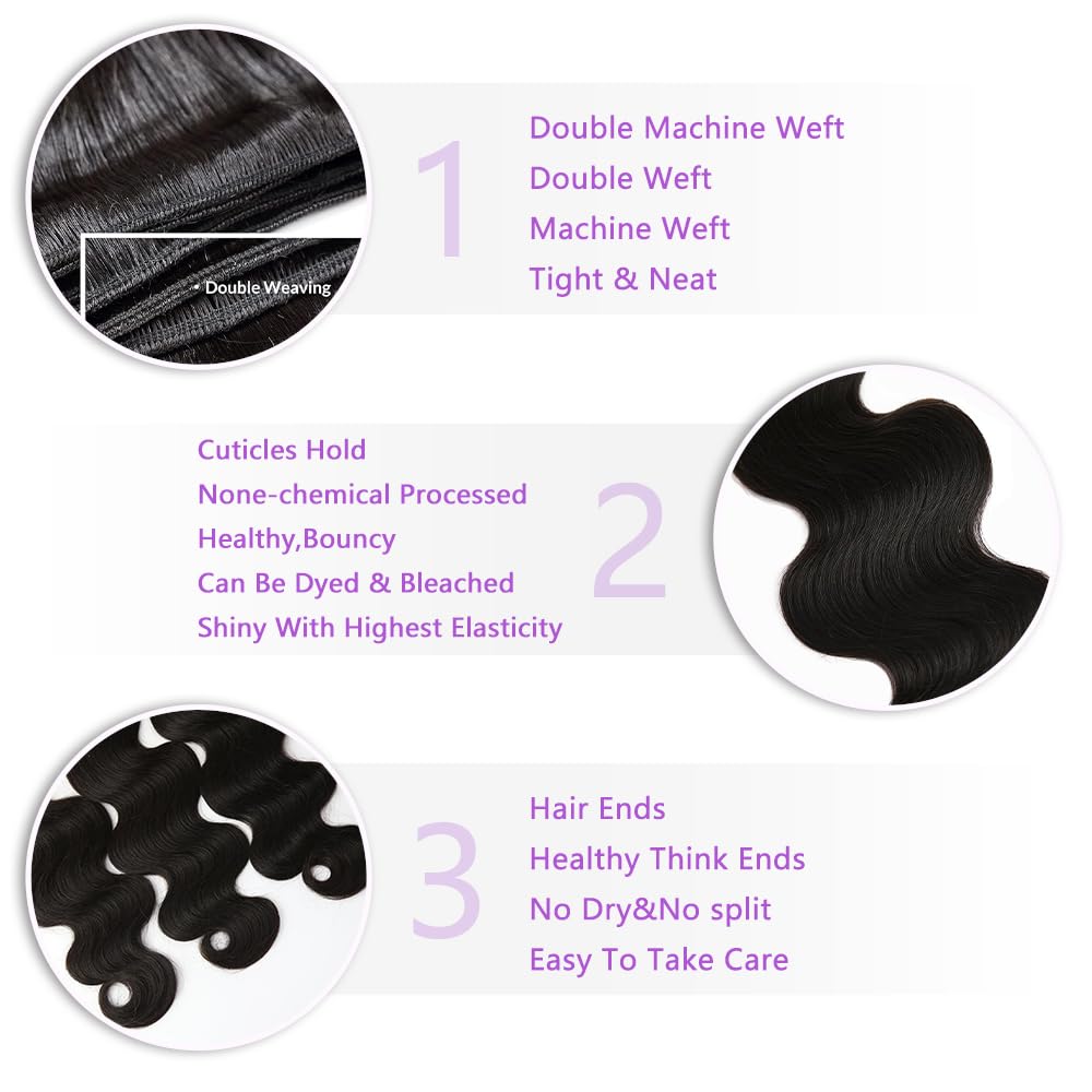 Dowstalgirl body wave texture close-up highlighting soft waves and easy styling benefit