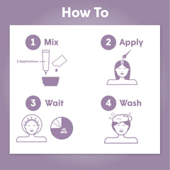 dpHUE applying color with brush to roots for precise, salon-like concealment