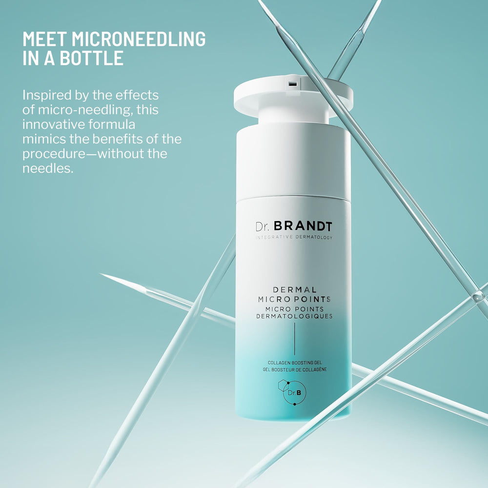 Dr. Brandt product applied to hand showcasing easy application and feel