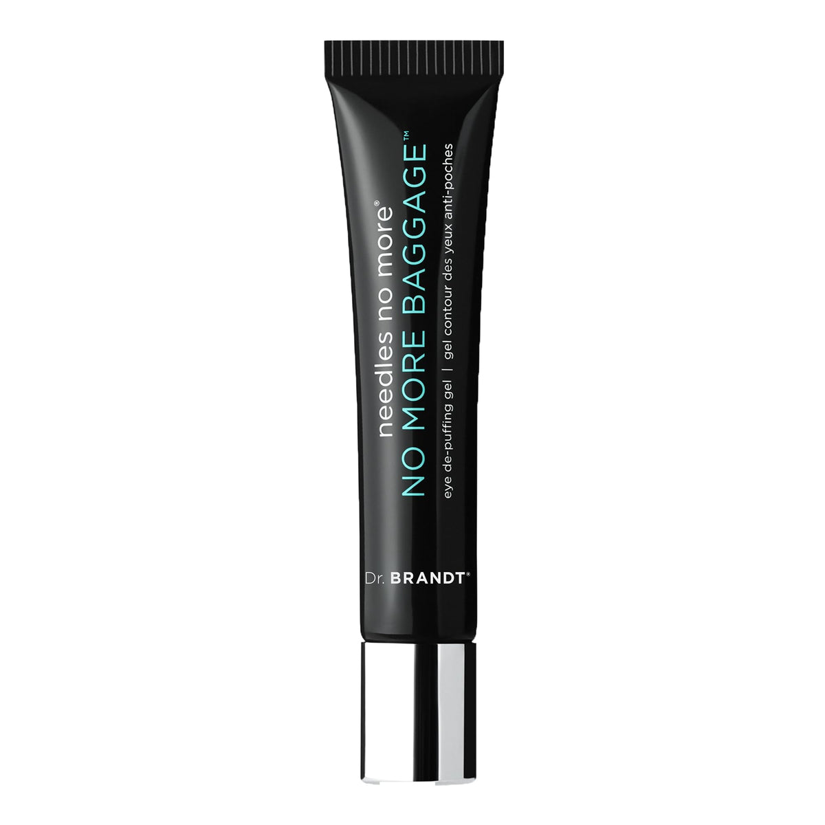 Dr. Brandt front jar view showing compact 0.5 oz packaging and clinical trust