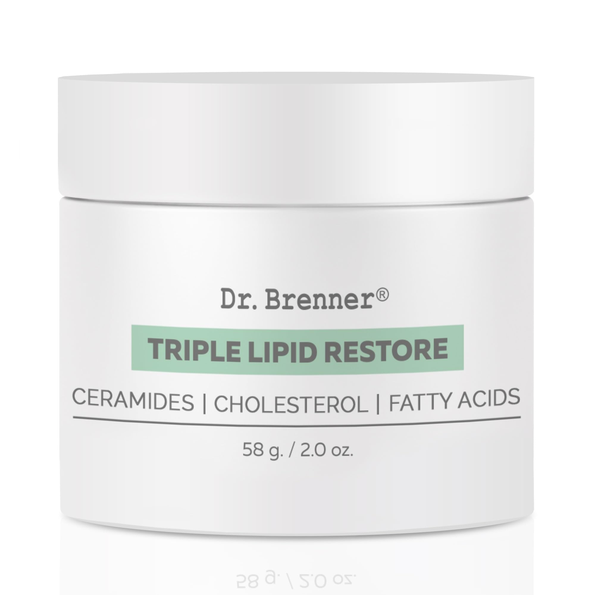 Dr. Brenner front jar showing label and 2 oz size for clear product identification