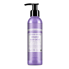 Dr. Bronner's front packaging showing product and organic label benefit shine