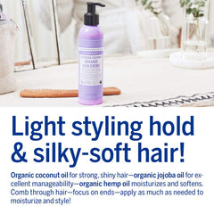 Dr. Bronner's ingredients label highlighting organic and fair-trade benefit transparency