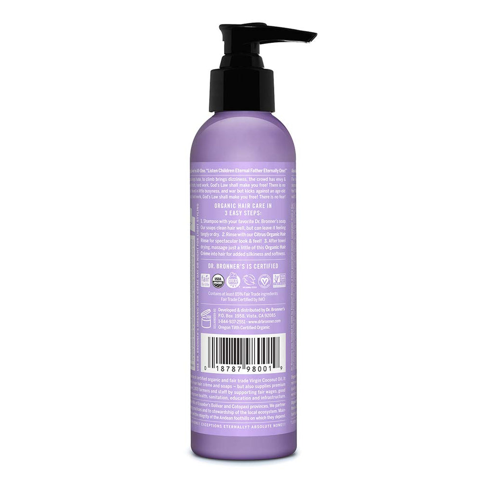 Dr. Bronner's open jar texture illustrating creamy consistency and easy spread