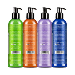 Dr. Bronner's lotion pump close-up demonstrating easy dispensing and quick application