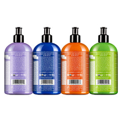 Dr. Bronner's peppermint pump detail highlighting easy dispensing and refresh benefit