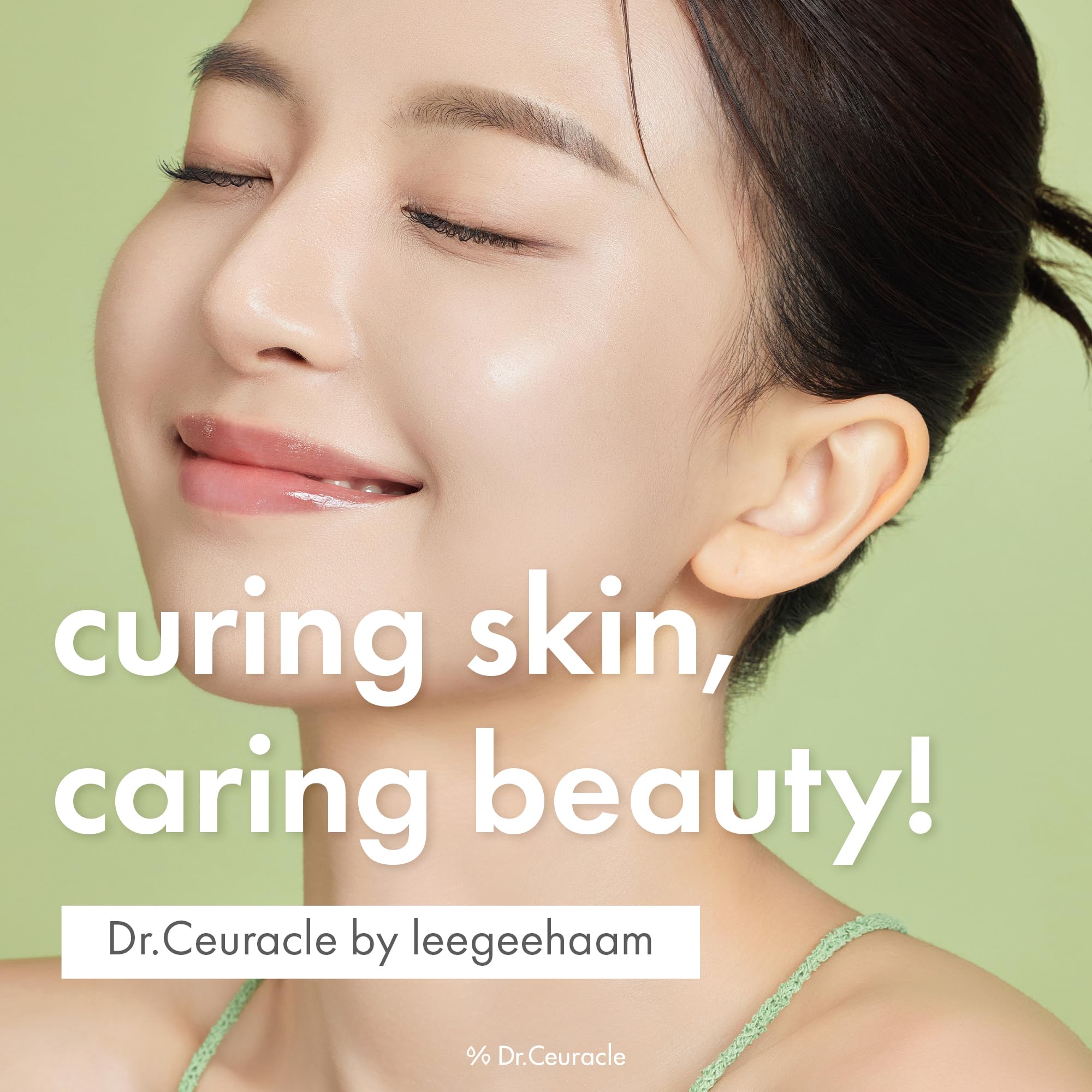 Dr.Ceuracle home spa lifestyle scene showing relaxed routine and professional results