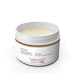 Dr. Dan's ingredients label close-up highlighting simple hypoallergenic formula
