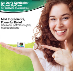 Dr. Dan's open jar close-up showing balm texture for protective hydration