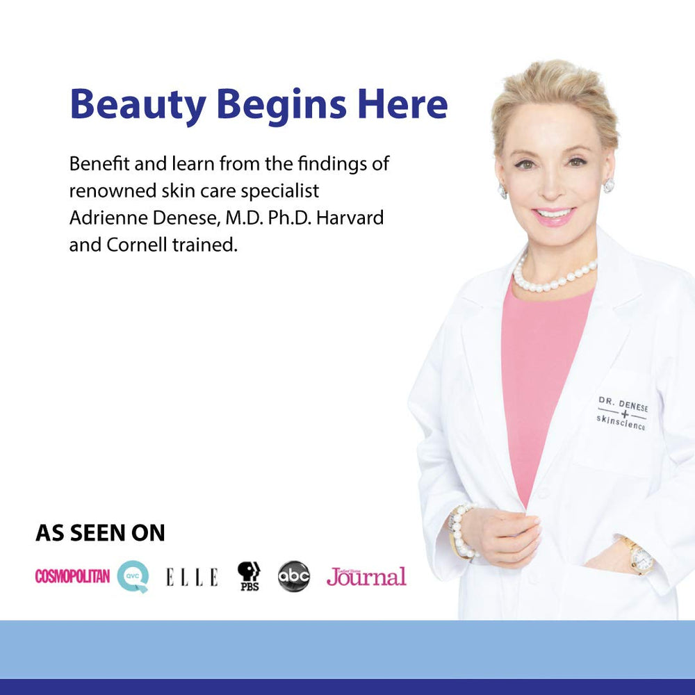 Dr. Denese before and after showing improved skin texture