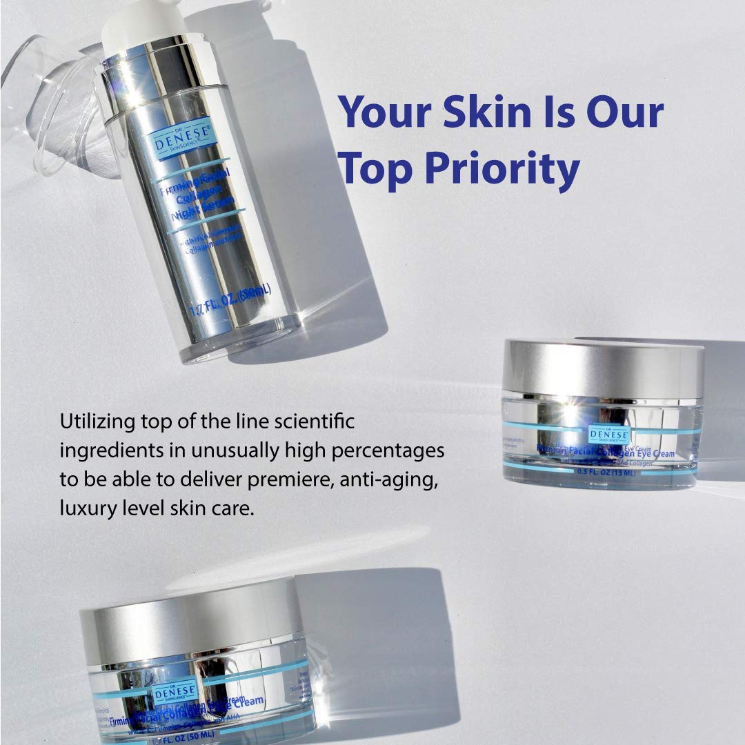 Dr. Denese ingredient label close-up highlighting key actives