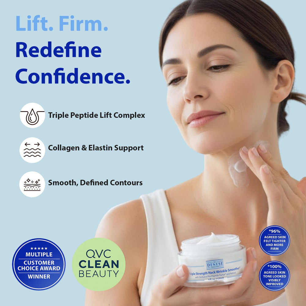 Dr. Denese close-up texture image showing smooth hydrating cream