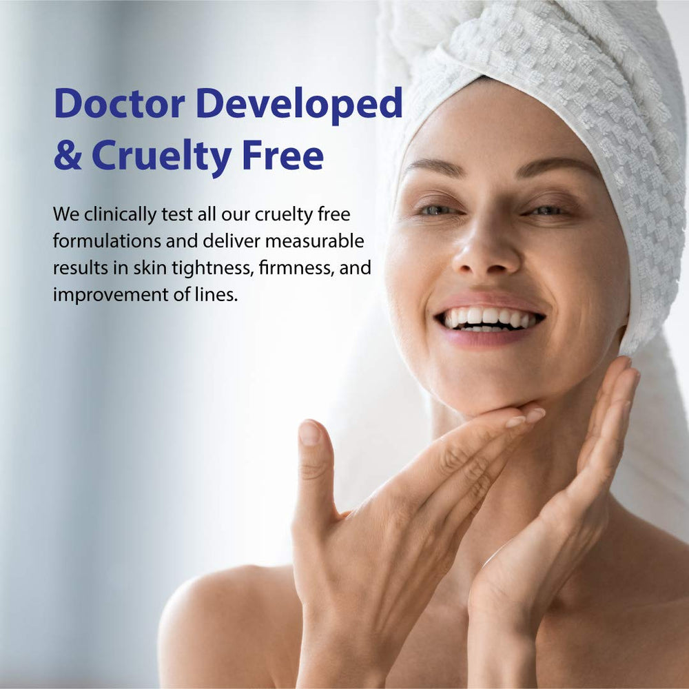 Dr. Denese pad being applied to face for quick exfoliation