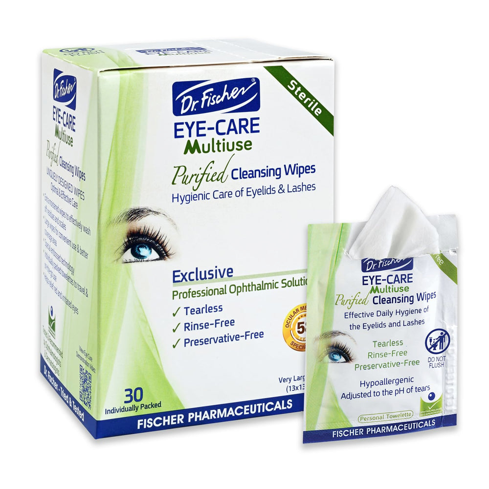 Dr. Fischer front packaging showing product and gentle formula benefit