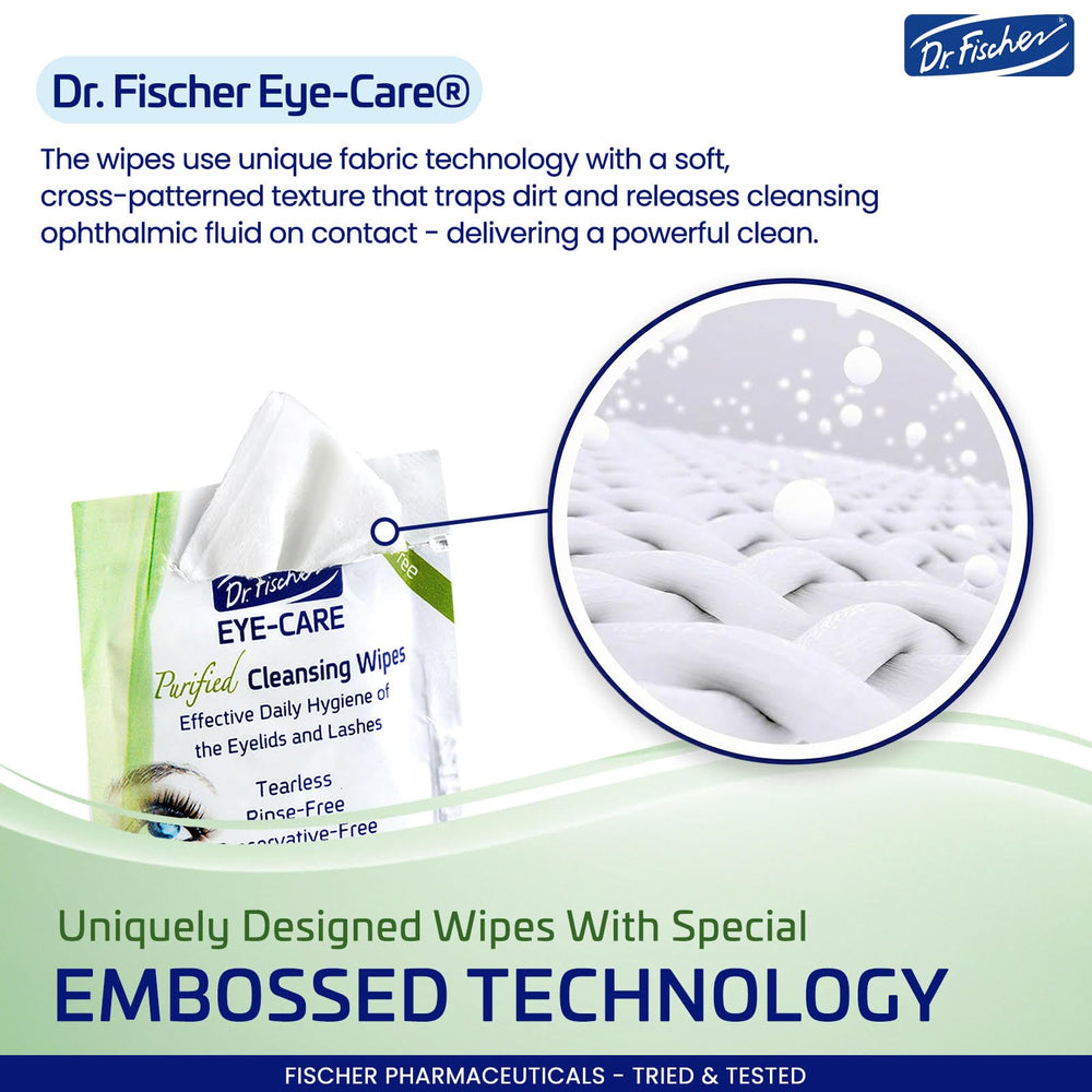 Dr. Fischer ingredients label highlighting preservative-free formulation benefit