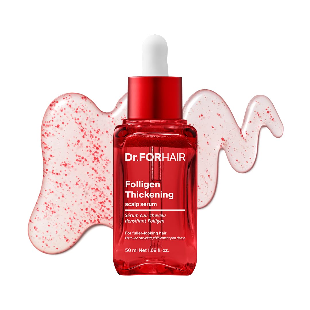 DR.FORHAIR front packaging showing product and benefit of fuller-looking hair
