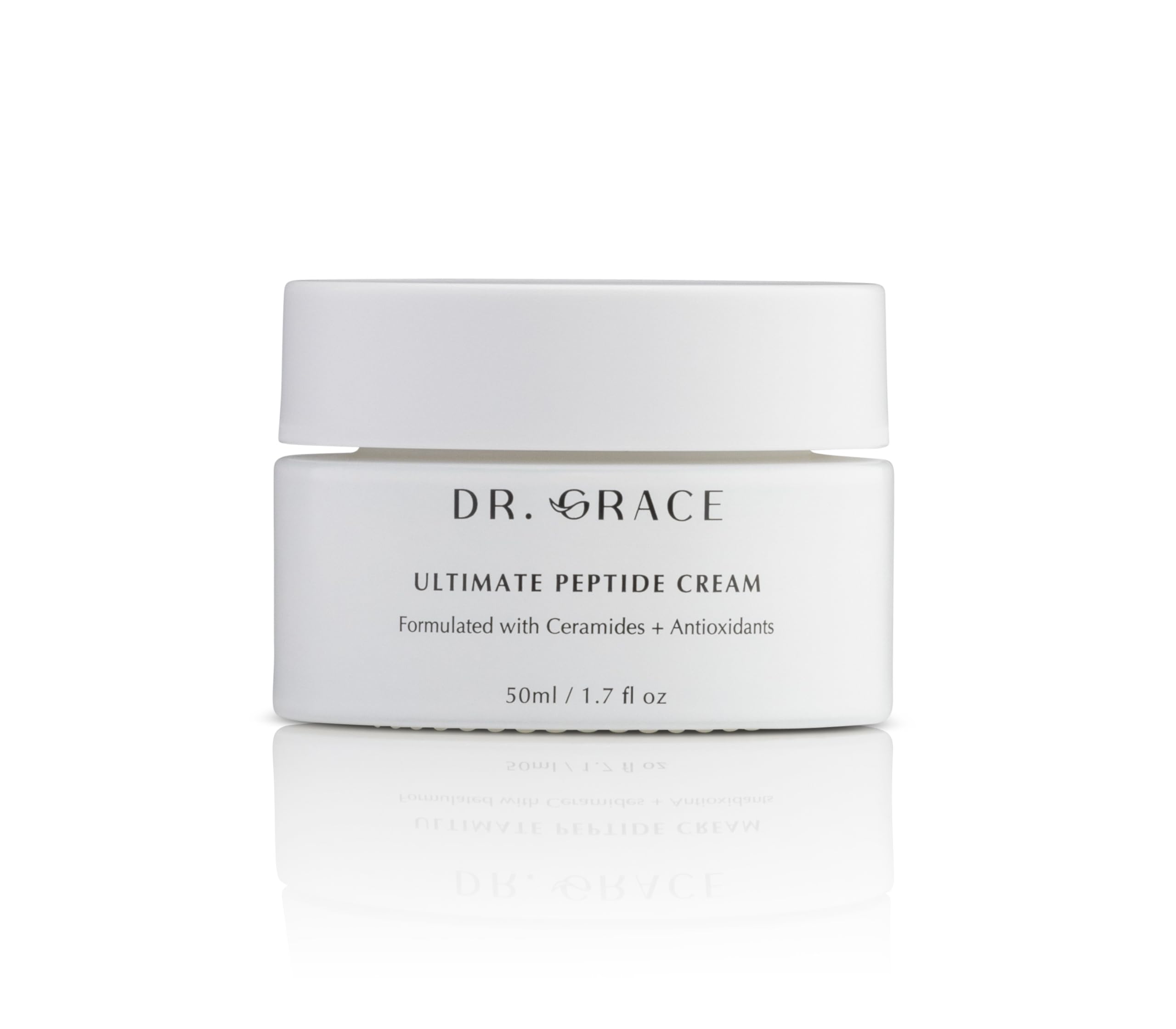 Dr. Grace jar front view showing product branding and premium finish