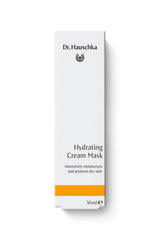 Dr. Hauschka being applied to neck and décolleté to soothe skin