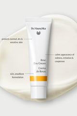 Dr. Hauschka shea butter ingredient scoop showing nourishing, protective benefit