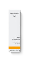 Dr. Hauschka open jar texture close-up highlighting creamy emollient absorption benefit