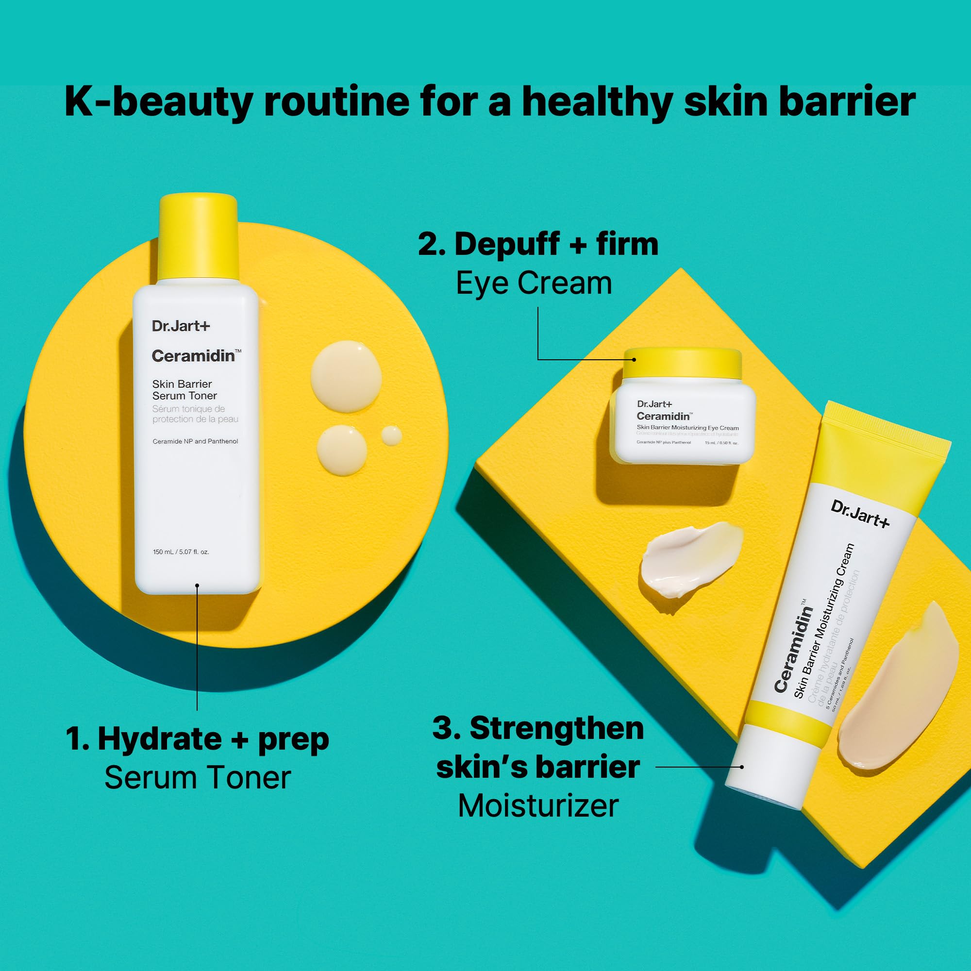 Dr.Jart+ on bathroom shelf in routine showing daily use convenience