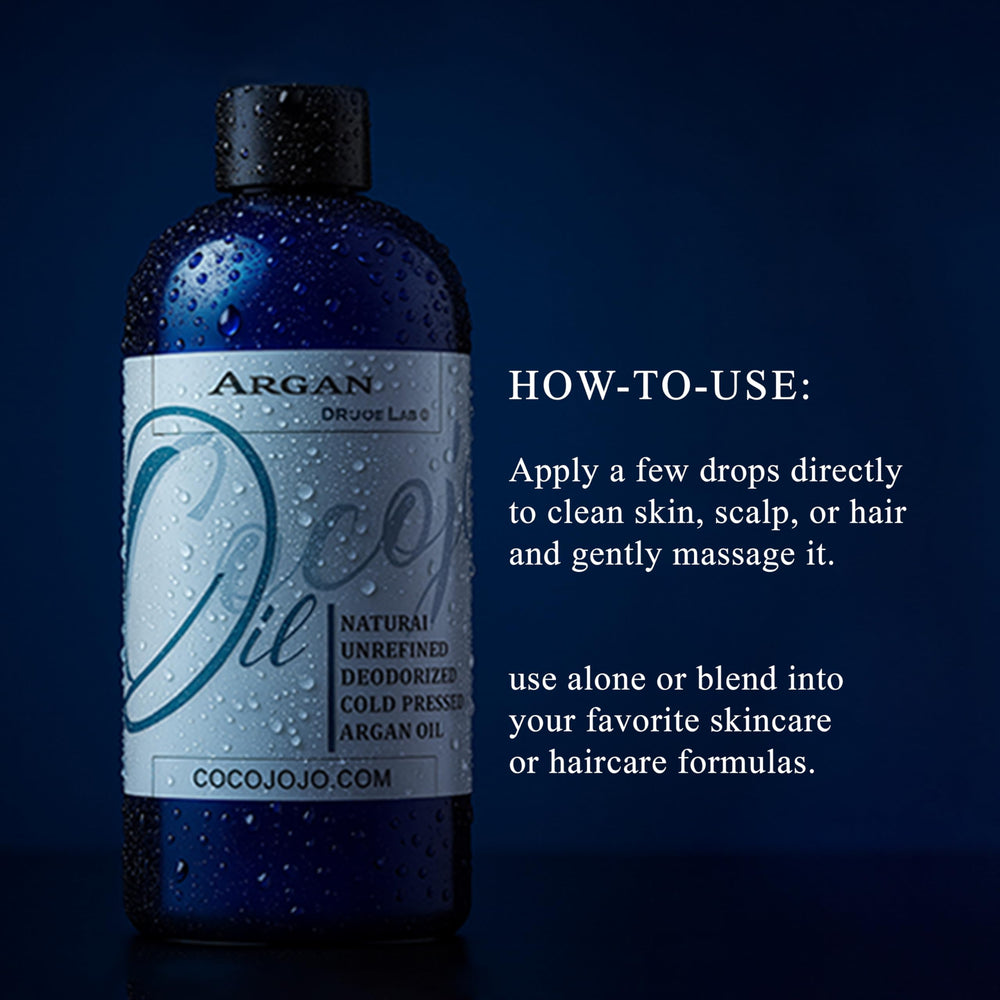 Dr Joe Lab cocojojo applied to hair showing shine and frizz control benefit