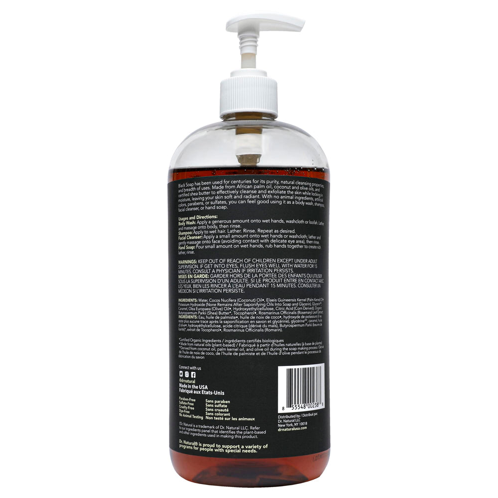 Dr. Natural in kitchen handwash scenario showing versatile multi-use benefit