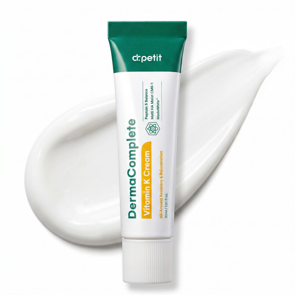 dr.petit jar front view showing calming recovery cream for redness relief