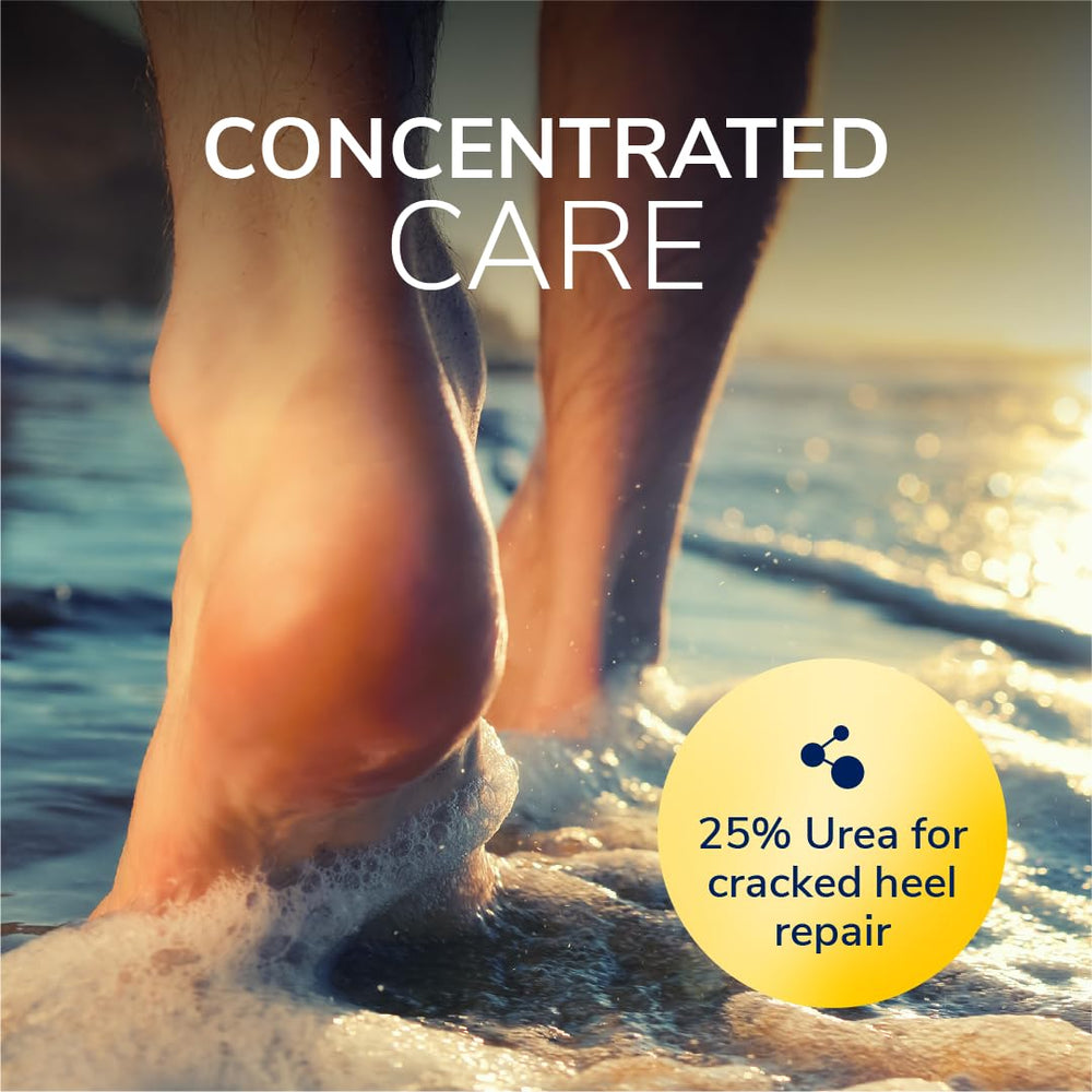 Dr. Scholl's open cap focusing on urea concentration and ingredient callout