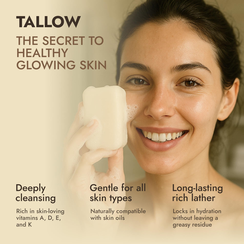 Dr. Seymour's soap bar in hand illustrating scale and easy daily use