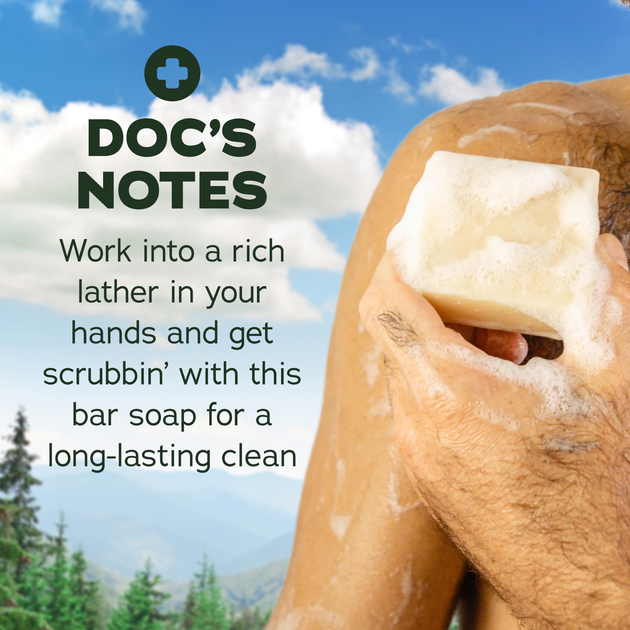 Dr. Squatch bar in shower setting illustrating everyday use practicality