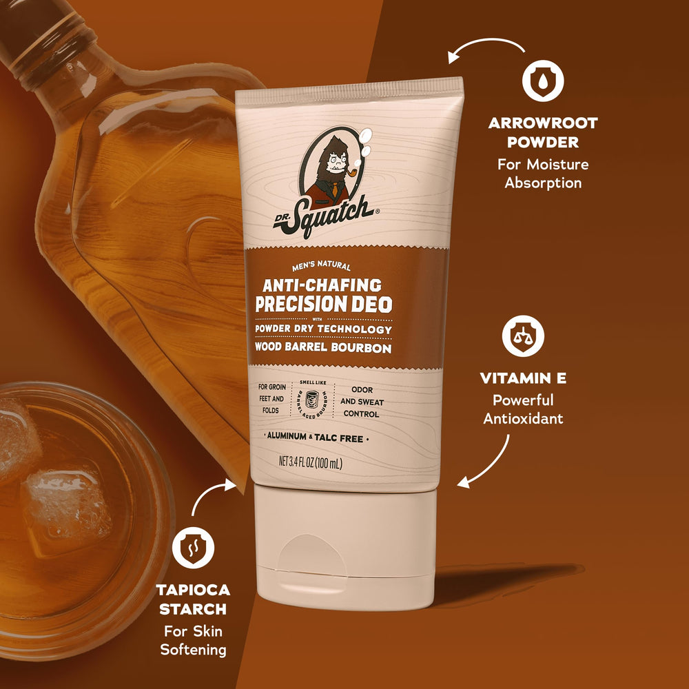 Dr. Squatch close-up of stick surface highlighting smooth application