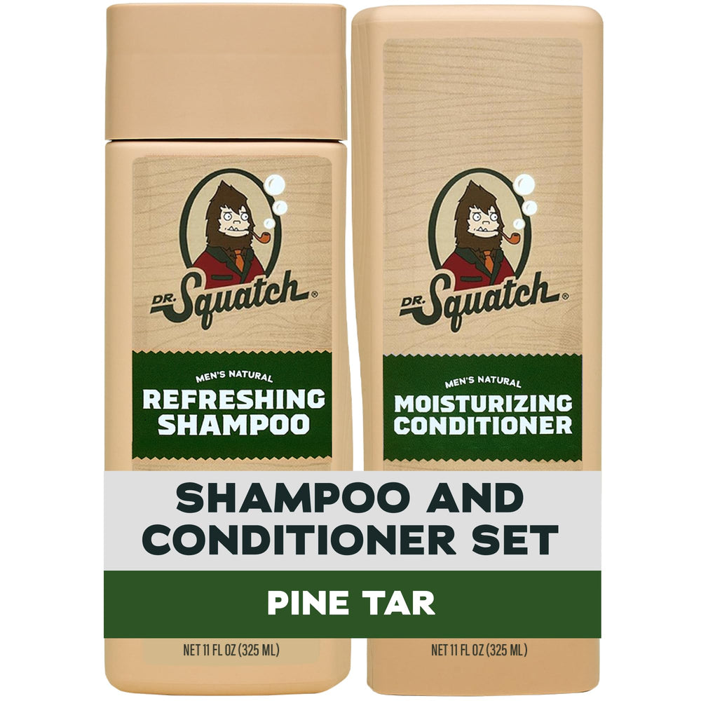 Dr. Squatch front packaging showing natural duo and clean look