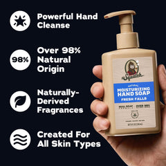 Dr. Squatch bottle with glycerin highlight showing hydration and soothing
